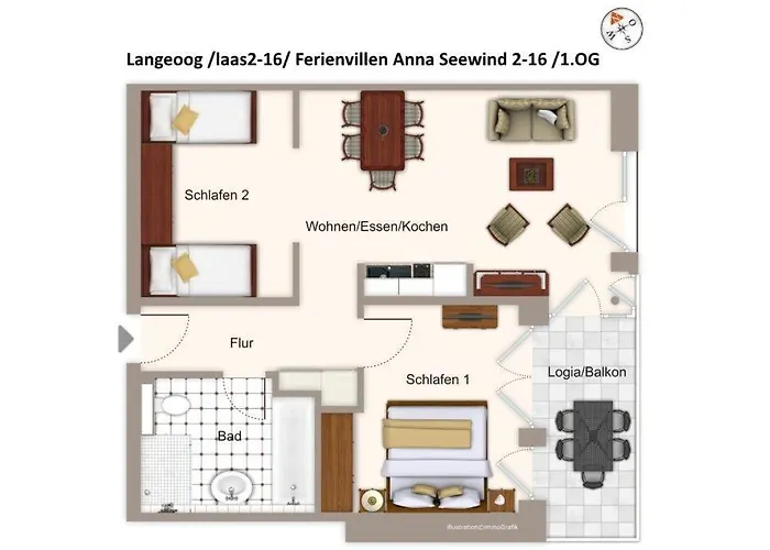 Apartmentvilla Anna Apartmentvilla Anna 2-16 アパート